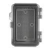 Distribution Box with Hinged Cover Mounting Plate Brackets IP67 Waterproof ABS Plastic Electrical En