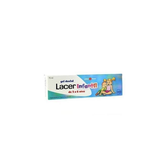 LACER INFANTIL GEL DENTAL 75 ML FRESA