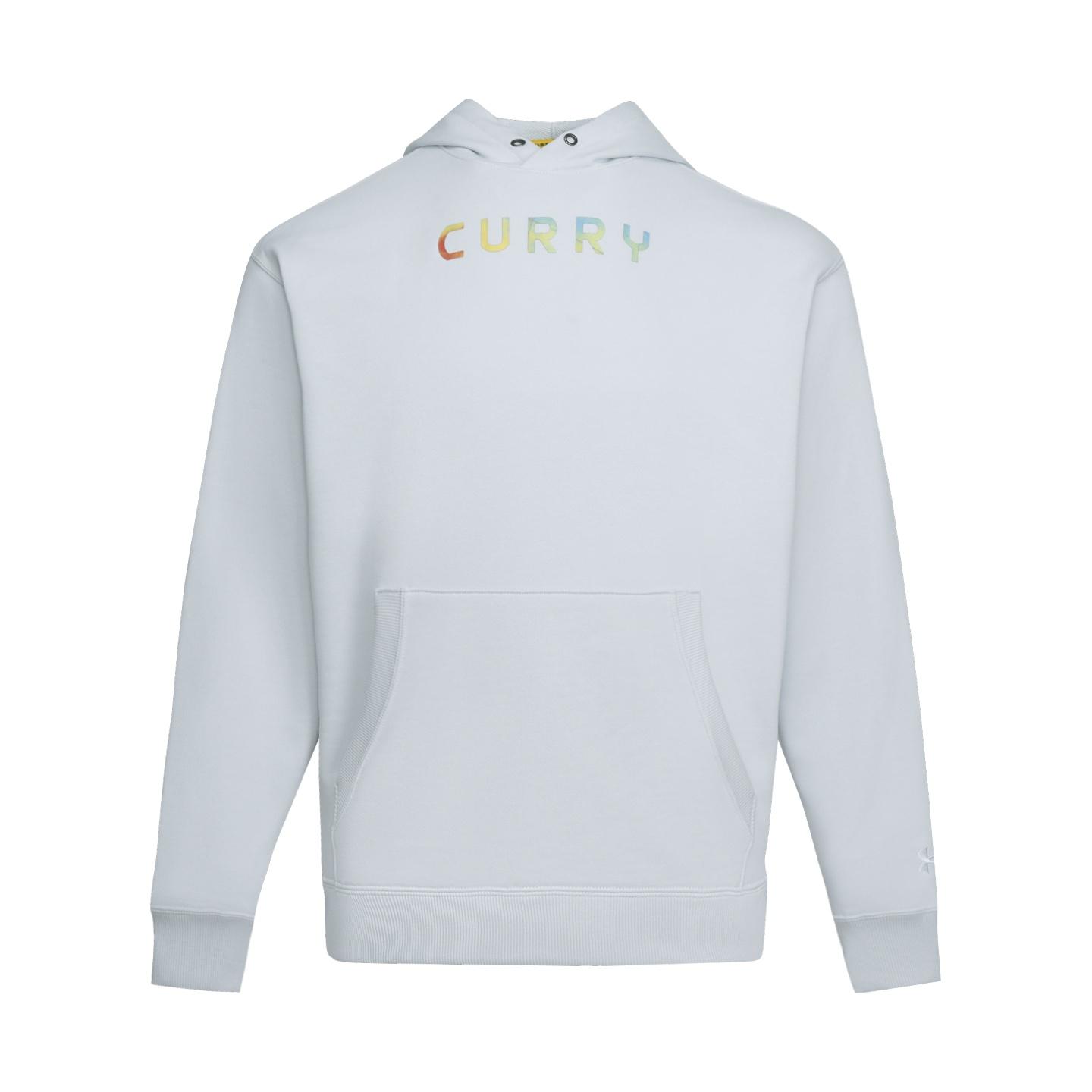 Under Armour Худи для баскетбола из флиса цвета карри, мягкое, удобное, с ребристым дизайном, повседневная толстовка, мужские худи 6014296-014 S