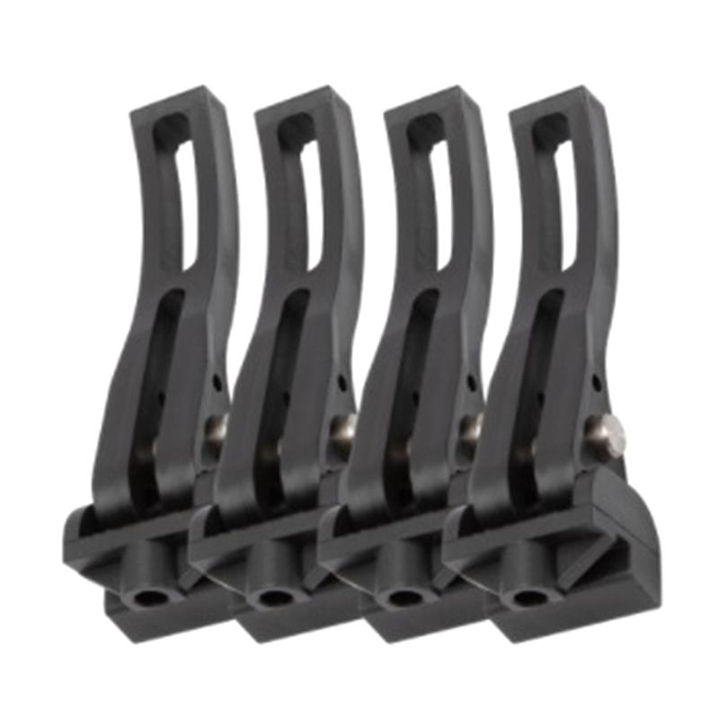 For Tri-Fold Tonneau Cover PARTS-FEH Truck Cargo Cover Fixing Kit Front Clamp Tri-Fold Tonneau Cover Universal Replacement Parts