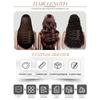 Live Stream Popular Long Straight Wig With Full Bangs Heat Resistant Synthetic Hair Face Framing Design for Women