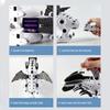 Mist Spraying Robot Dragon Toy Kids Walking Dinosaur Fire Breathing Water Spray with Lights and