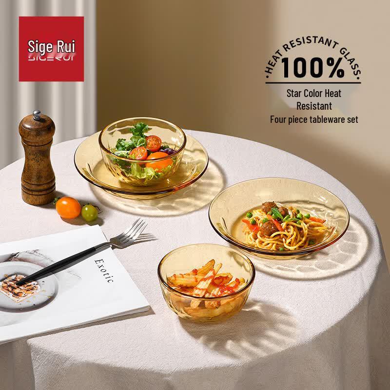 

Sige Rui Star Color Heat-Resistant Dinnerware Set