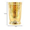 Pure Brass Glass or Drinking Serving Water, Yoga & Ayurveda,  Set of 6