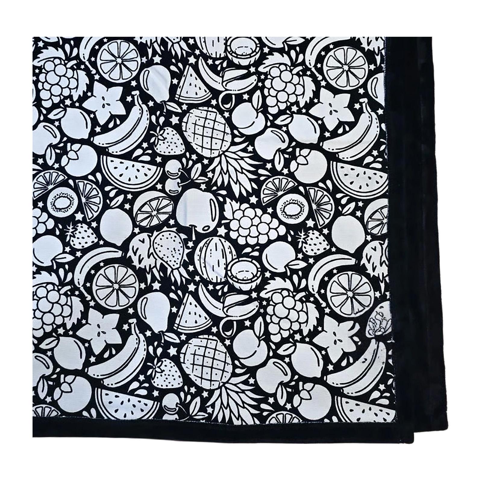 

DIY Coloring Blanket Creative Handcrafted Throw Blanket For Kids And Family Art Activity Decorative Cover One Size