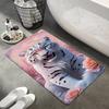 Tiger Lion Animal Wild Animal Cartoon Bath Mat Nordic Style Carpet Bathroom Bathtub Bedroom Bedside Men's Room Decoration Rug