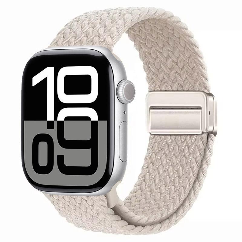 Nylon Strap for Apple Watch 10 46mm 42mm/Ultra 2 49mm 9 8 7 Breathable Watchband iwatch Series 6 5 4 SE 44mm 40mm 45mm 41mm Band