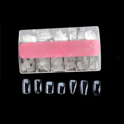 Pegatinas para Uñas Postizas Ultrafinas Estilo Japonés y Coreano Sin Marcas - Desmontables, Sin Limado, Perfectas para Uñas Cortas