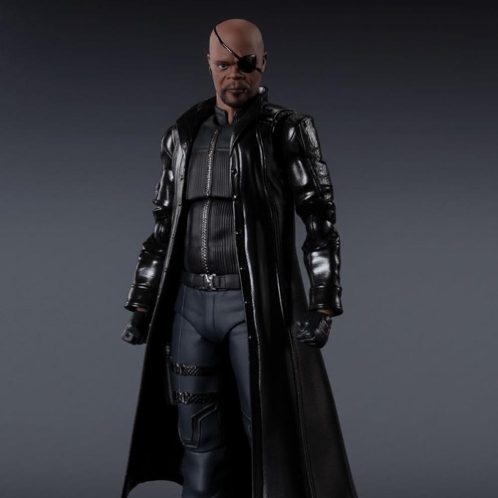 

Bandai Bandai sh Рисунок Arts Marvel Avengers Ник Фьюри для Японии