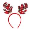 Headband Elegant Christmas With Festive Reindeer Antlers Crafted For Holiday Gatherings