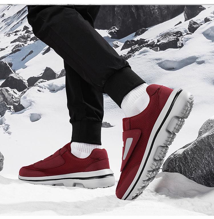 Klettverschluss Schuhe zur Genesung bei geschwollenen Füßen für Damen & Herren - Extra Weit für Ältere, Gicht & Hemiplegie