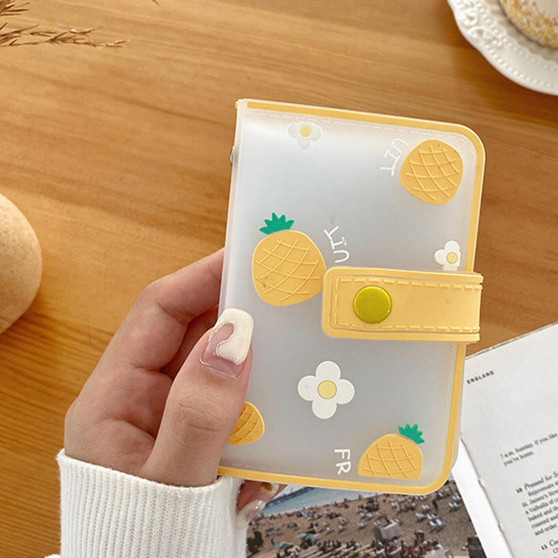 Cute Card Holder For Women Stylish Compact Lightweight Card Case Wallet Fashion Portable Mini Purse Organizer For Credit Cards ID Cash