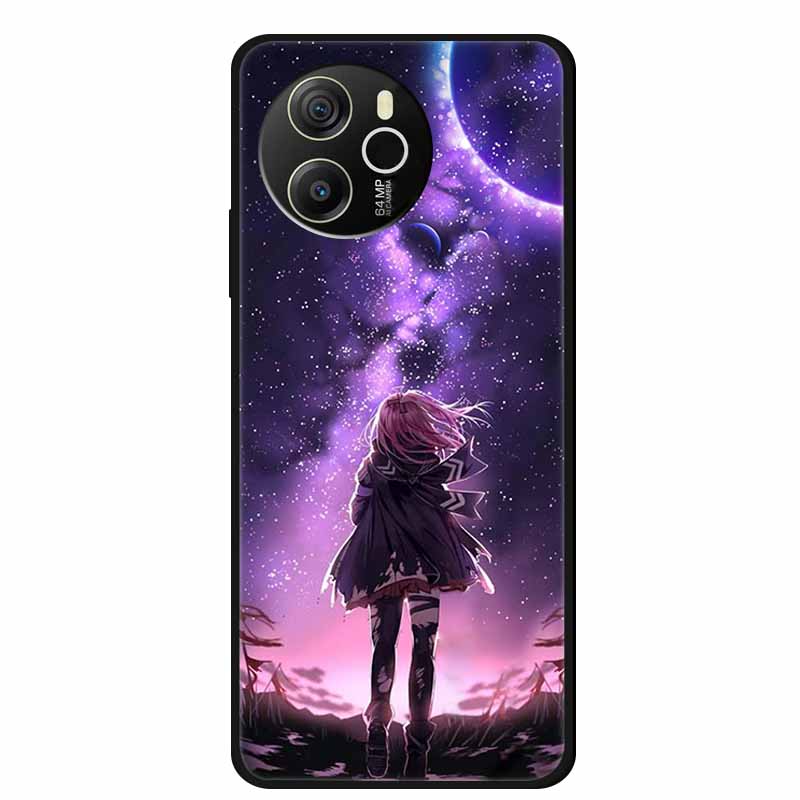 For Blackview Shark 8 Case Shark8 Black Silicone Soft Back Cover Case For Blackview Shark 8 Phone Case Cover 6.78" Coque Funda