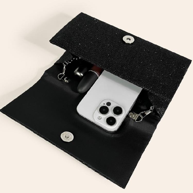 Clutch Purses Sparkling Party Handbag Glitter Party Wedding Handbag with Chain