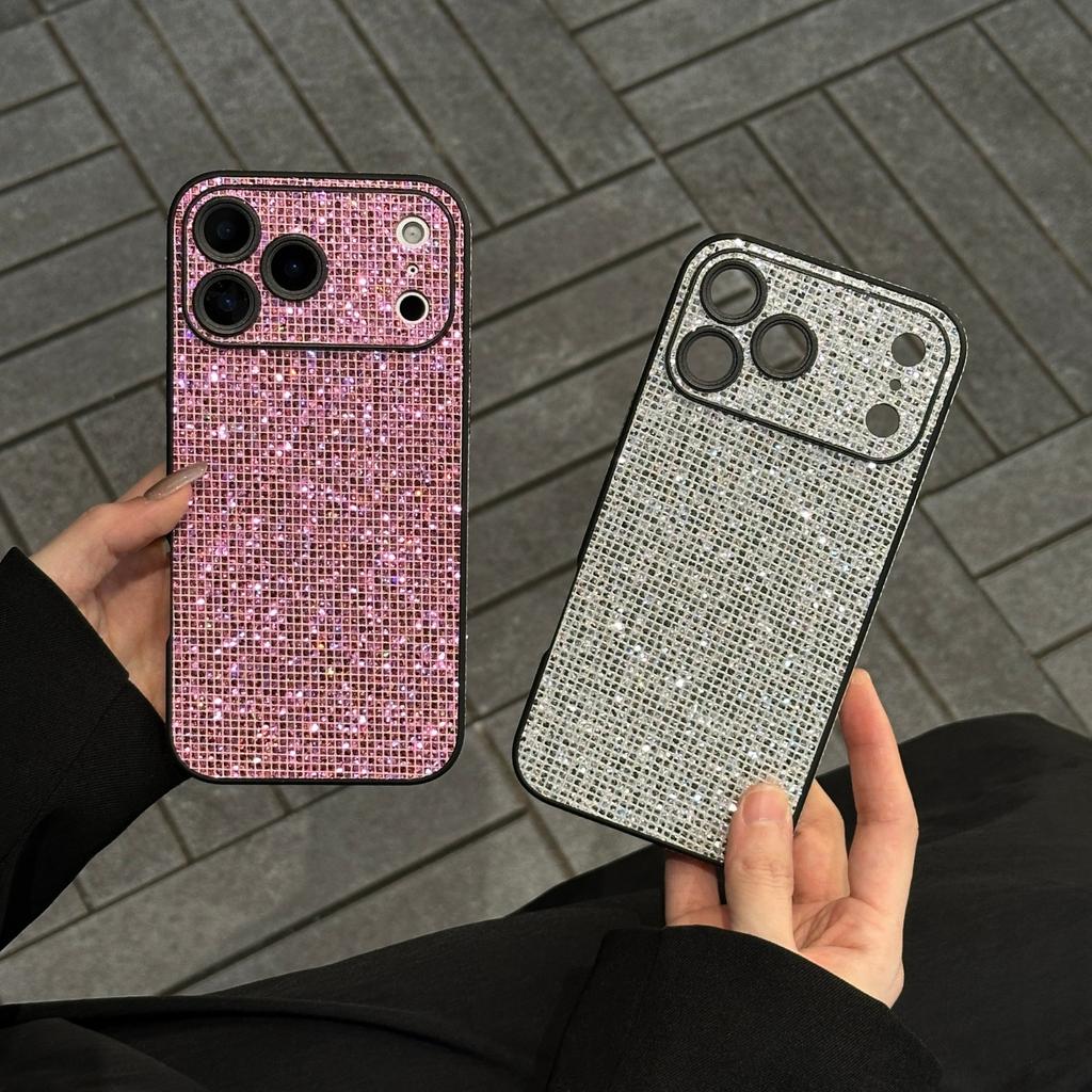 Luxury Acrylic Diamond Applies To Apple 17 Mobile Phone Case iPhone16promax Glitter 15 All-inclusive 14 Protective Case
