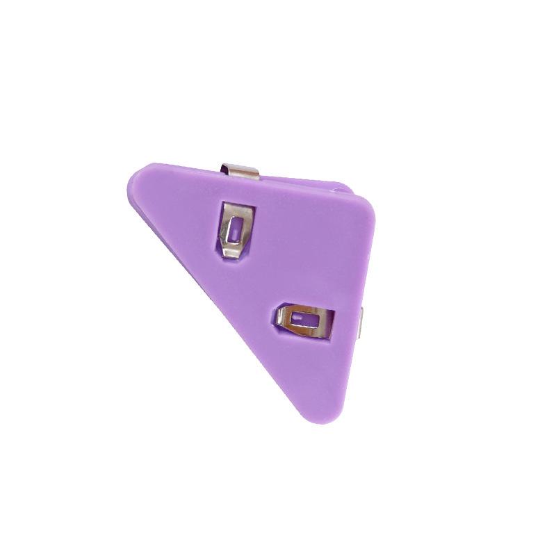 Multifunctional Transparent Triangle Clip Folder for Storage & Test Papers