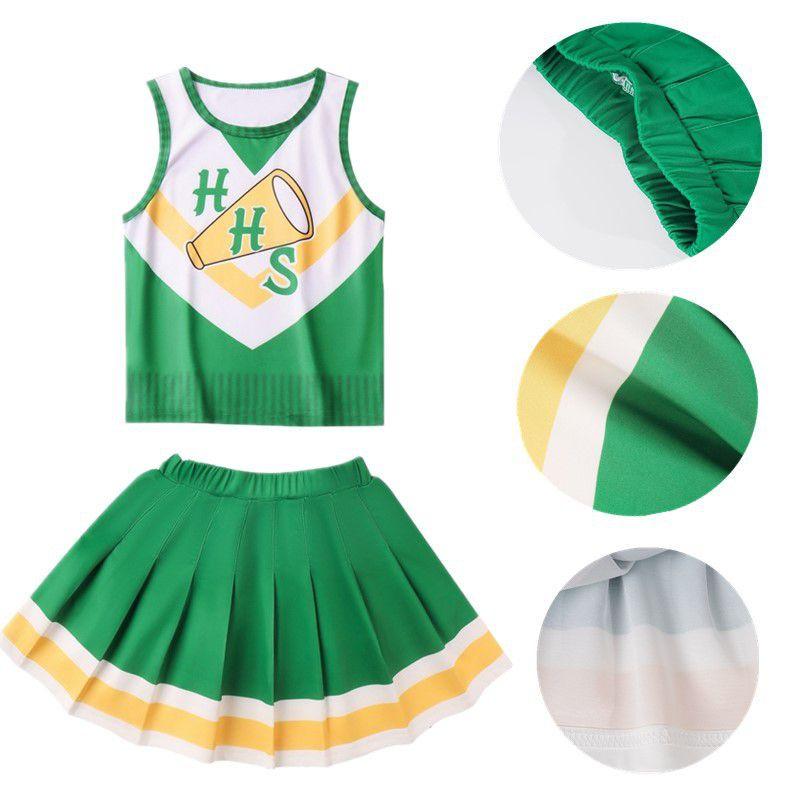 Stranger Things Schoolgirl Cheerleader Costume For Women And Children