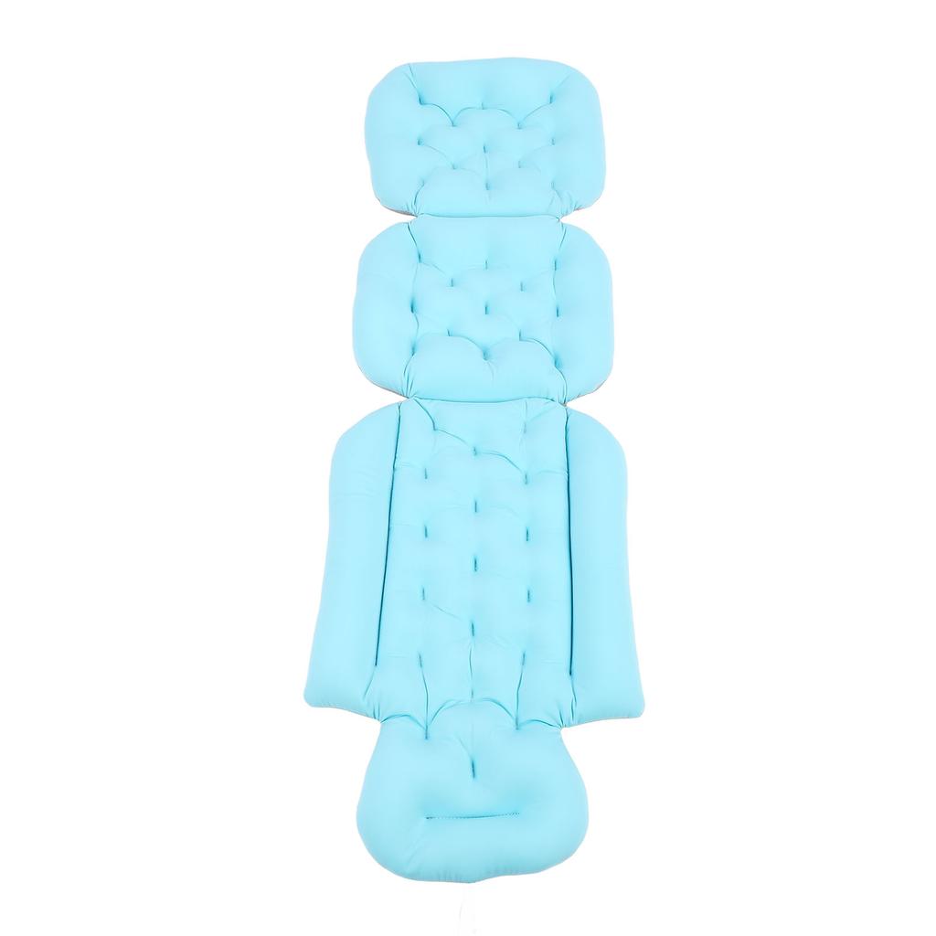 Badepute for hele kroppen Tykk badekarpute Sklisikker badematte med sugekopper for hodestøtte nakke