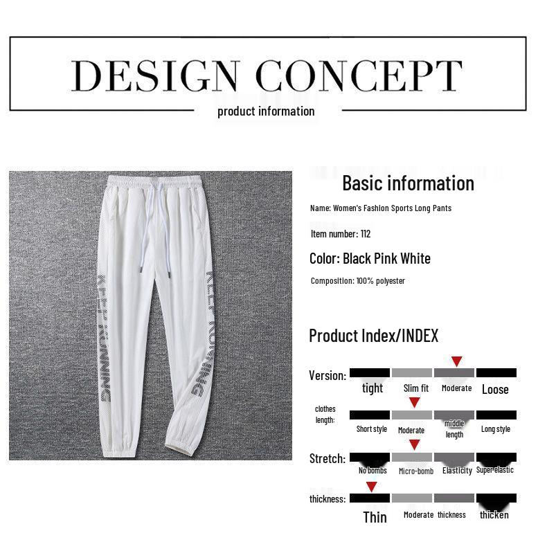 Lightweight Breathable Cropped Joggers - Loose Fit Harem Style for Daily Wear