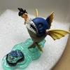 6.5cm Anime Drogan Boll Kids Gocool Figure Son Gocool Kick Fish Pvc Statue Action Figures Collectible Model Toys Gifts