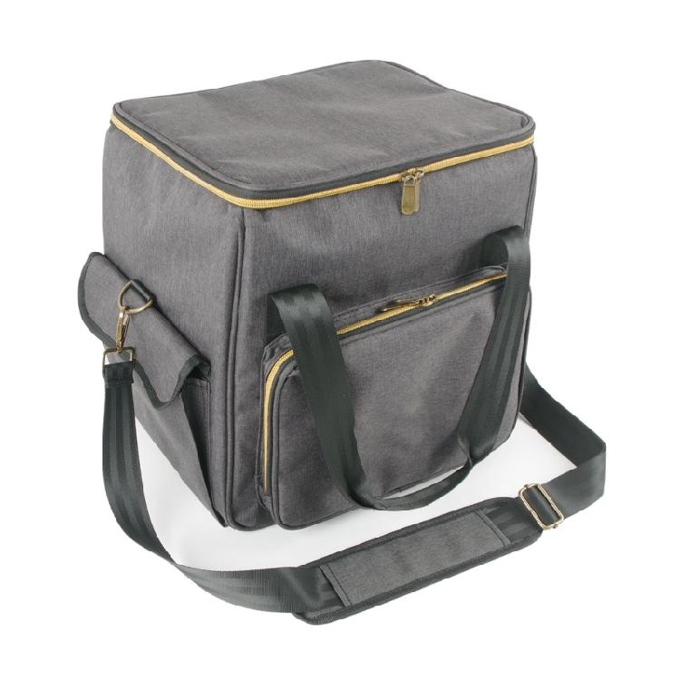 

Portable Record Album Storage Travel Organizer Bag Albums Storage Carrying Bag With Divider for Travel Collection 1