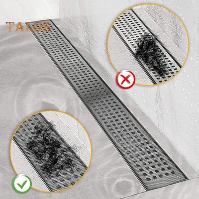 1 Roll Drain Hair Strainer Effective Isolation Filter Hair Great Stickiness Excellent Mesh Bathtub Shower Drain Sticker Kitchen Stuffs