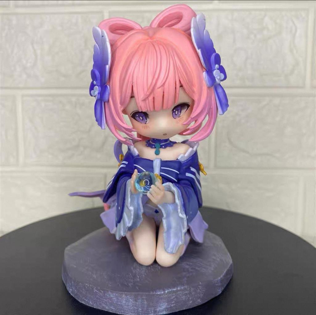 In Stock Sangonomiya Kokomi Figure Genshin Impact Anime Sangonomiya Q Version Cute Statue  Desktop Decoration Gift Toy
