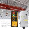 Industrial Remote Controller Crane Accessory Double Handle Waterproof Acid Oil Resistant