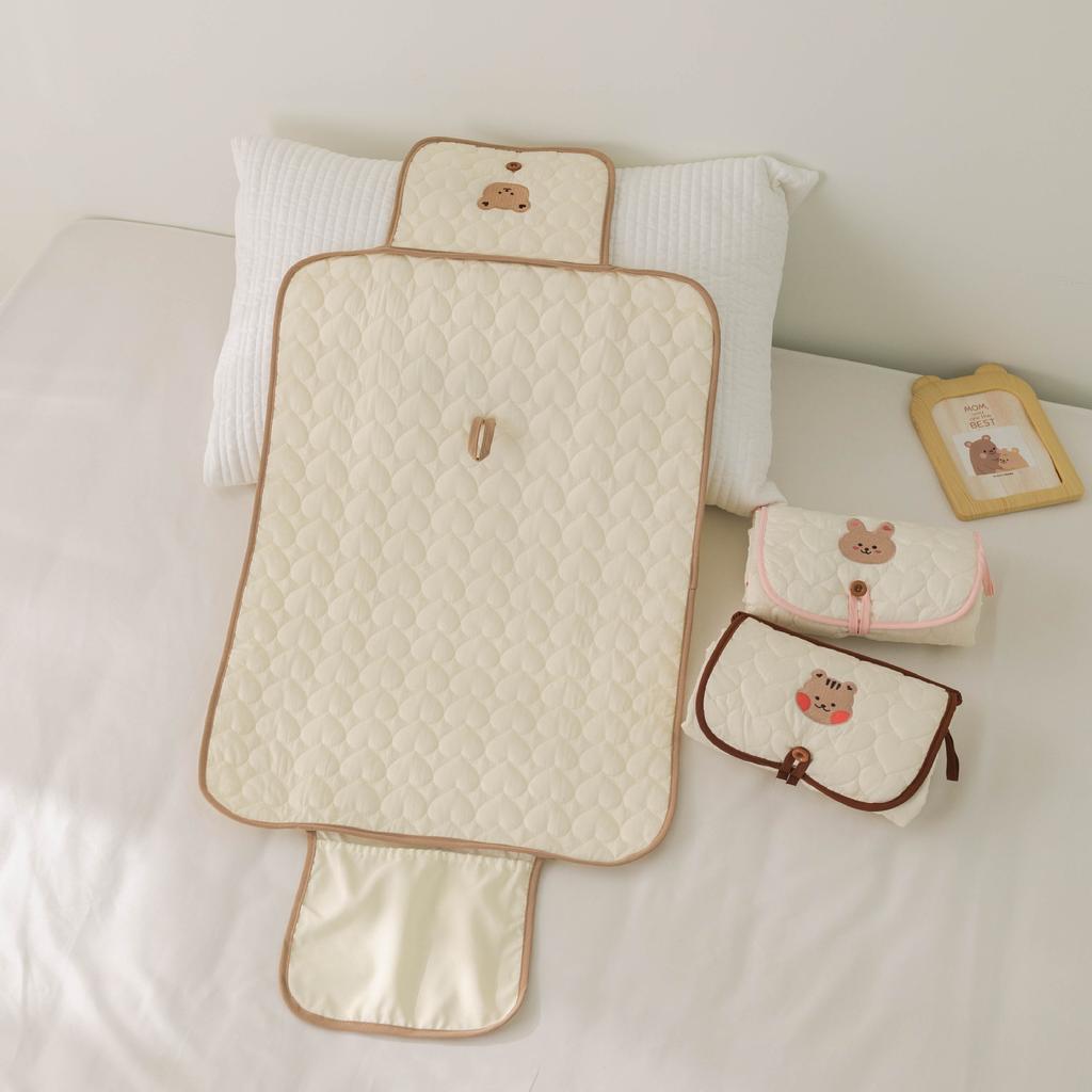 Waterproof Baby Diaper Mat Portable Cotton Changing Pad Cover for Newborn Cartoon Changing Table Baby Items