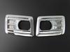 BRIGHTZ Chrome Fog Light Covers for Custom Late with Plus Plus Plus N-BOX (JF1/JF2, Model) [FOG-COV-020] (Compatible JF, F1, F2, 1/2, N-BOX, N-BOX