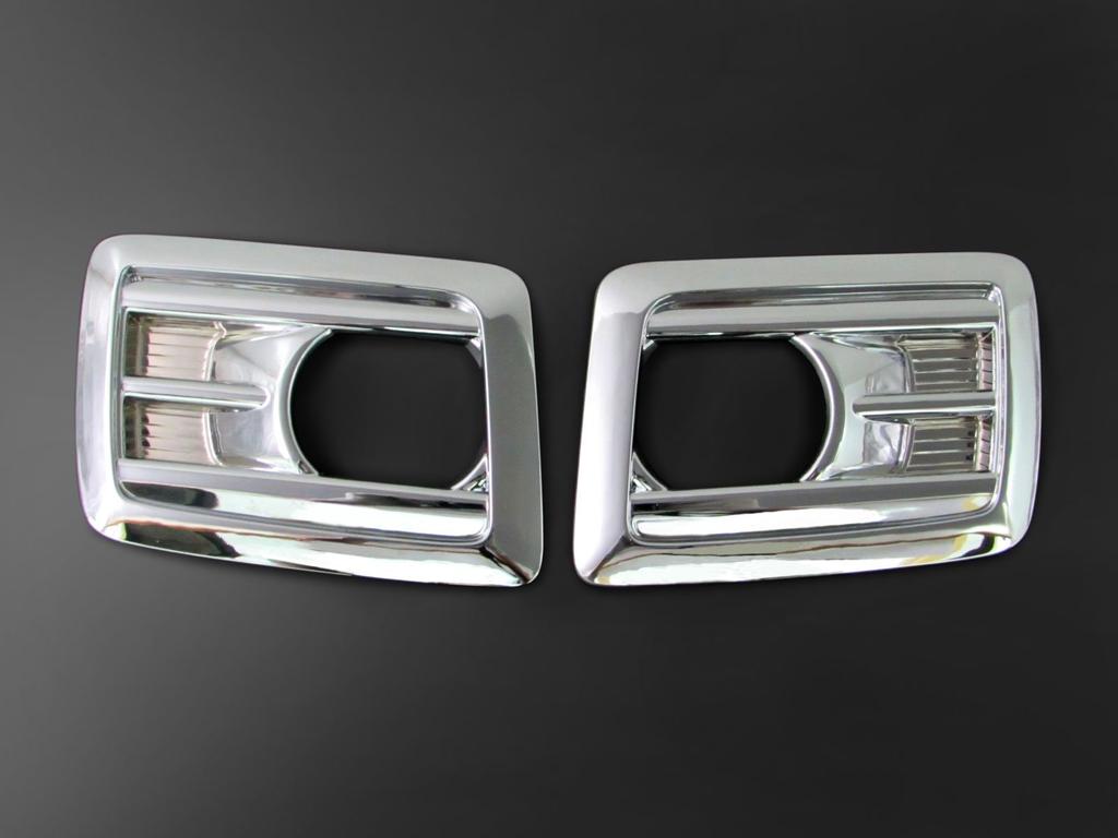 BRIGHTZ Chrome Fog Light Covers for Custom Late with Plus Plus Plus N-BOX (JF1/JF2, Model) [FOG-COV-020] (Compatible JF, F1, F2, 1/2, N-BOX, N-BOX