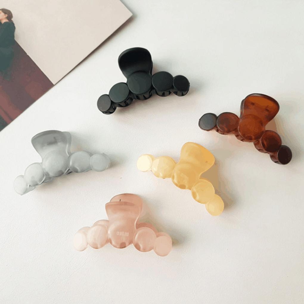 Hair clip updo hair matte hair pin pastel opaque