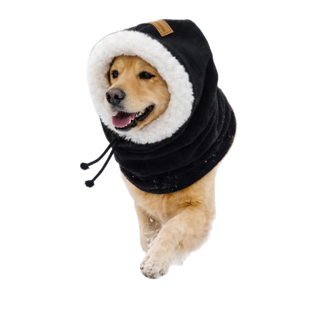 Adjustable Winter Cotton Dog Hat with Ear Protection for Outdoor Travel