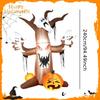 240cm Halloween Inflatable Toy Lighted Blowup Decor for Party Favors Outdoor