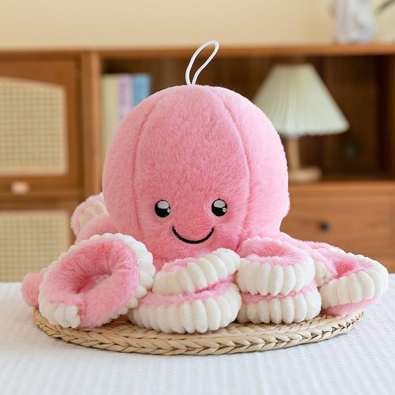 Cartoon Octopus Plush Toy Stuffed Animal Doll Bedroom Decoration Gifts Kids