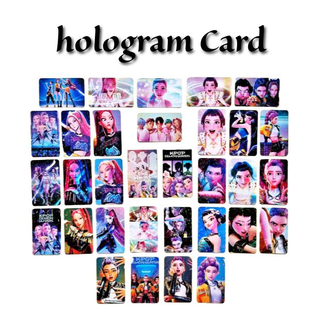 K-Pop Demon Hunters CARD SET (KPDH, SAJA BOYS, HUNTRIX)  (5 Options)