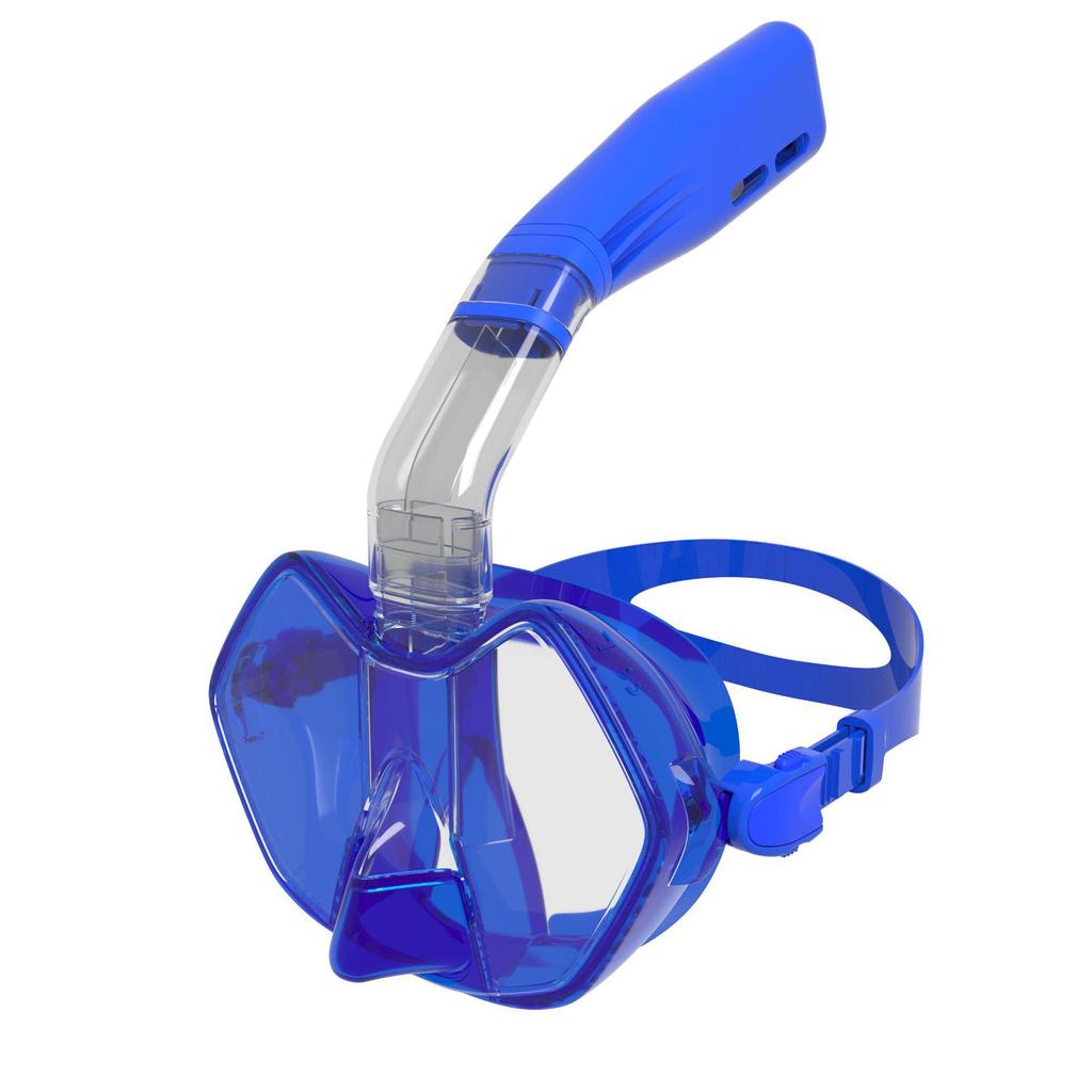 Masque de plongée étanche anti-buée détachable avec respiration nasale