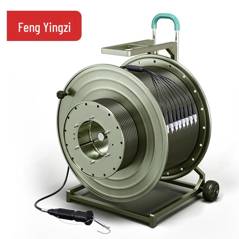 FengYingZi Outdoor Armored Single-Mode Fiber Optic Cable with Dispenser