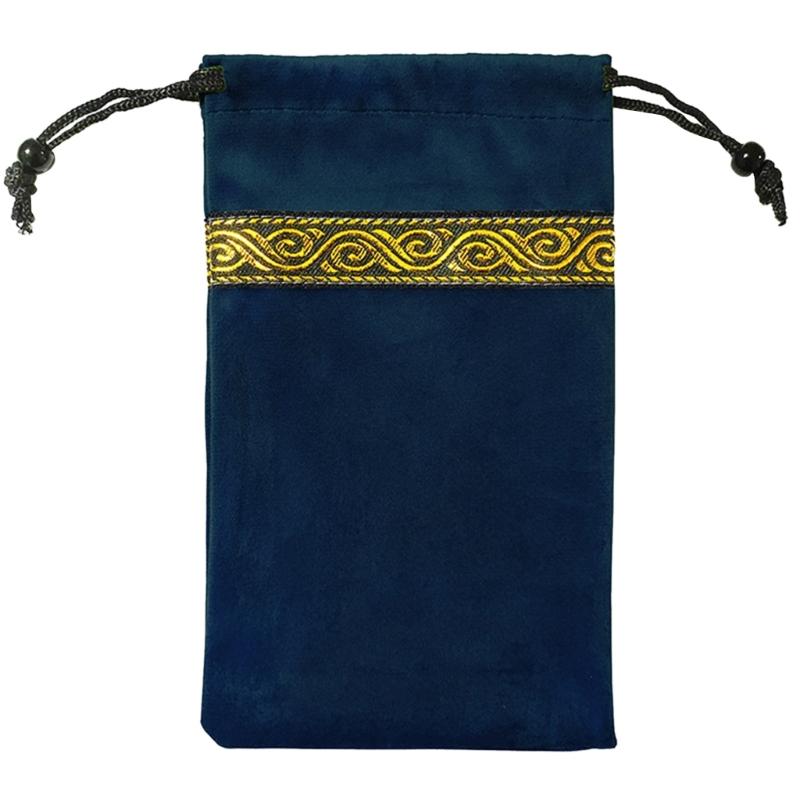 Drawstring Dices Pouch Astrolabes Divinations Tarots Bag Board Game Mini Velvet Jewelry Packaging Storage Pouch Gift Bag 1