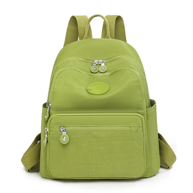 Summer New Backpack Women's Simple Large-capacity Travel Simple Small Bag Backpack Fashionable and Lightweight Schoolbag