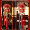 Traditional Design Chinese New Year Decoration with Tassel Festive Hanging Ornaments  Household