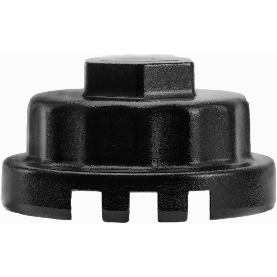 64Mm 14 Flutes/4 Slots Oil Filter Cap Wrench Removal Tool Socket Compatible With Toyota, Lexus, And Scion Vehicles Equipped With 2.5L To 5.7L