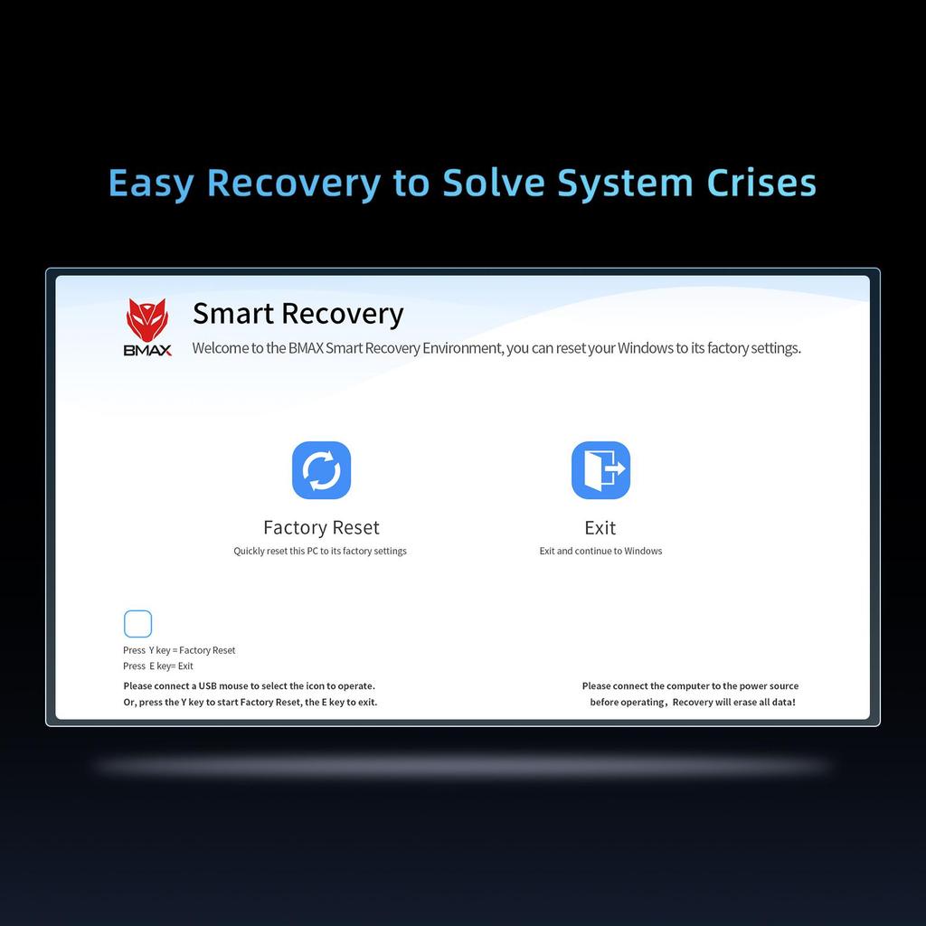Mini Pc BMAX B9 POWER  24G+1T  SSD Intel Core i9-12900Hk Processor  Intel Iris Xe Graphics eligible Window 11