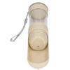 2 in 1 Dog Water Bottle Portable Leakage Proof Pet Water Dispense for Dog Cat Outdoor Walking Traveling 350ML White