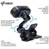 Sondery Rechargeable Clip-On Tuner with TFT Screen for Guitar, Ukulele, Violin, Banjo, and Wind Instruments