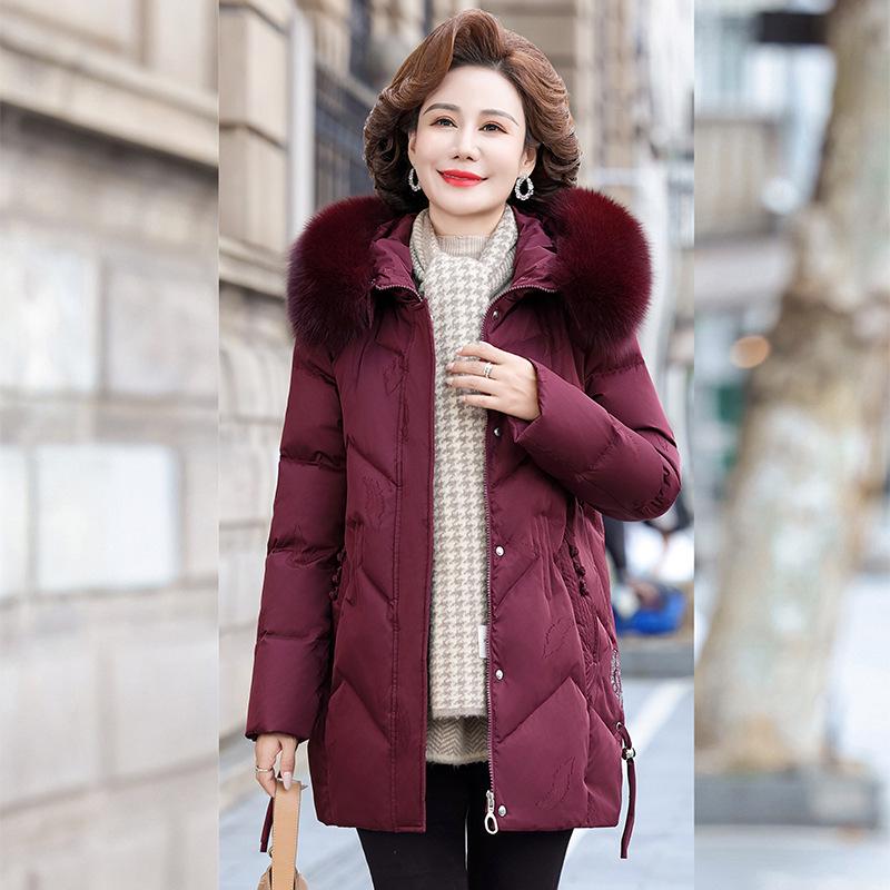 Premium Fox Fur Collar Down Jacket