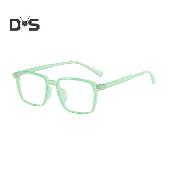 Brýle s blokováním modrého světla Unisex retro velký čtvercový rám Čirý výhled Silný pant Ochrana očí Čiré brýle s modrým světlem Brýle Brýle