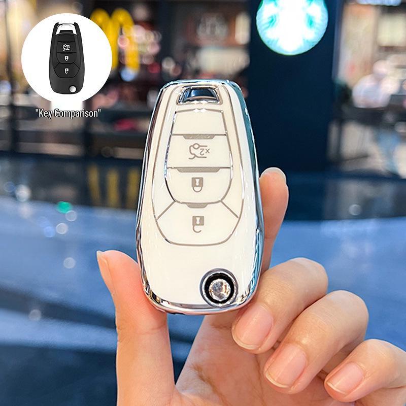 Chevrolet Car Key Case for Cruze, Aveo, Trax, Blazer, Cavalier, Sail