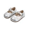 Spring 2026 Soft Sole Leather Baby Walker Shoes with Doll Print - Non-Slip Design
