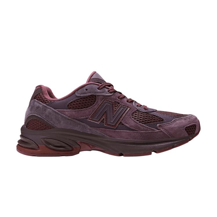 Rich Paul x New Balance 2010 Pruimbruin Unisex Sneakers Roze Bordeau U2010RP1
